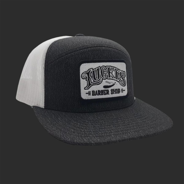 Grey Square Logo Mesh Hat